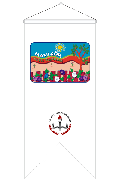 Mavi G�k Ye�il Yaprak K�rlang�� Flama