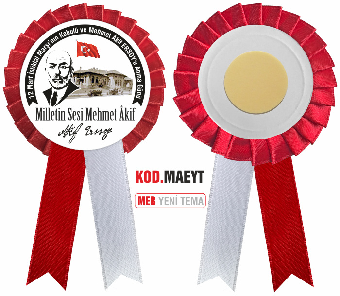 12 MART MEB YENİ TEMA İLE SATEN KOKART 12 MART MEB YENİ TEMA İLE SATEN KOKART