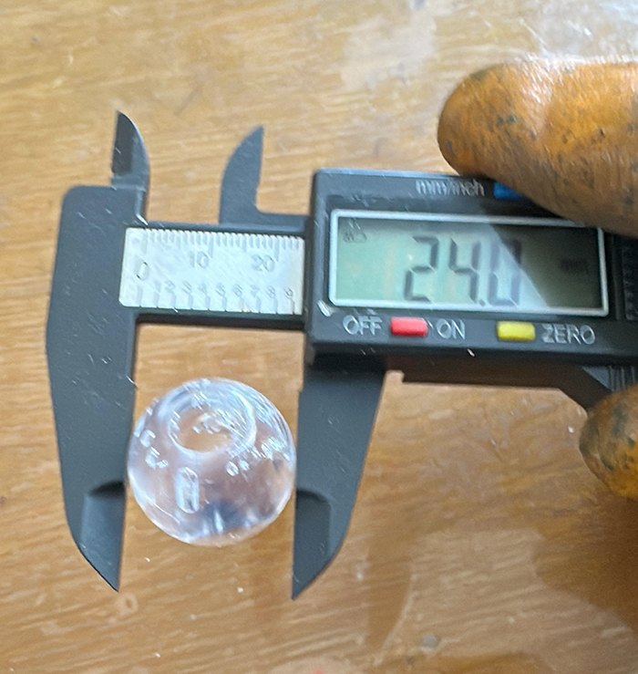 Şeffaf Bayrak Direği Boncuğu 2,5 cm - TESPİH / TESBİH Şeffaf Bayrak Direği Boncuğu 2,5 cm - TESPİH / TESBİH
