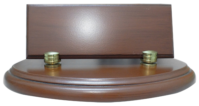 232 - Ahap Oval Ak Kahve Masa simlii