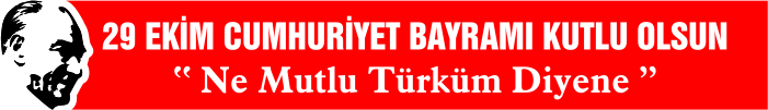 29 Ekim Cumhuriyet Bayramı Kutlamaları Saten Yaka Kokartı 29 Ekim Cumhuriyet Bayramı Kutlamaları Saten Yaka Kokartı