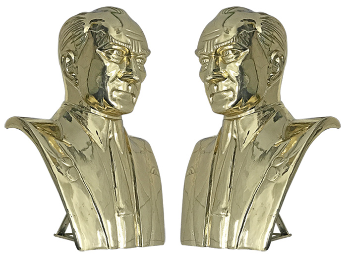 Pirinç Atatürk Büstü - 55 cm Pirinç Atatürk Büstü - 55 cm