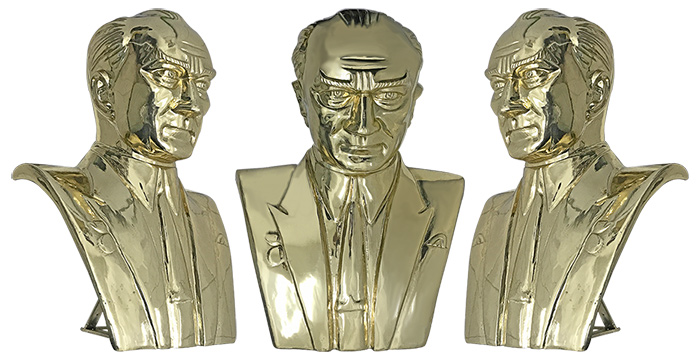 Pirinç Atatürk Büstü - 55 cm Pirinç Atatürk Büstü - 55 cm