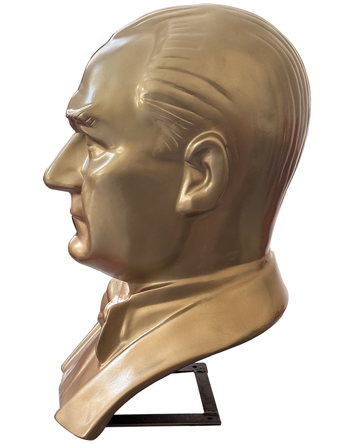 60 cm Fiberglass Atatürk Büstü - Polyester Atatürk Büstü 60 cm Fiberglass Atatürk Büstü - Polyester Atatürk Büstü