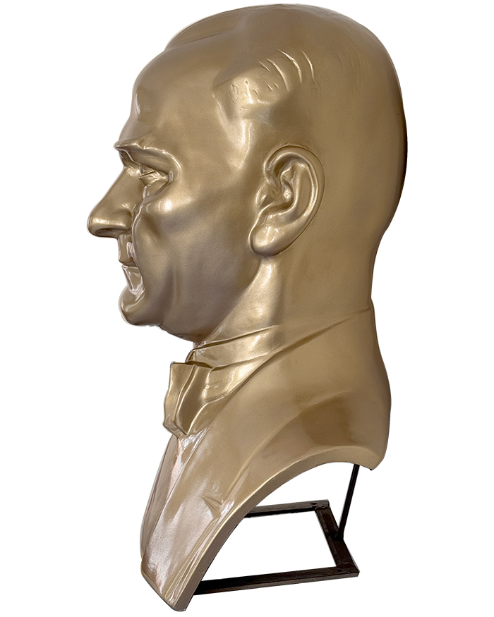 70 cm Fiberglass Yarım Atatürk Büstü - 70FGOM1 70 cm Fiberglass Yarım Atatürk Büstü - 70FGOM1