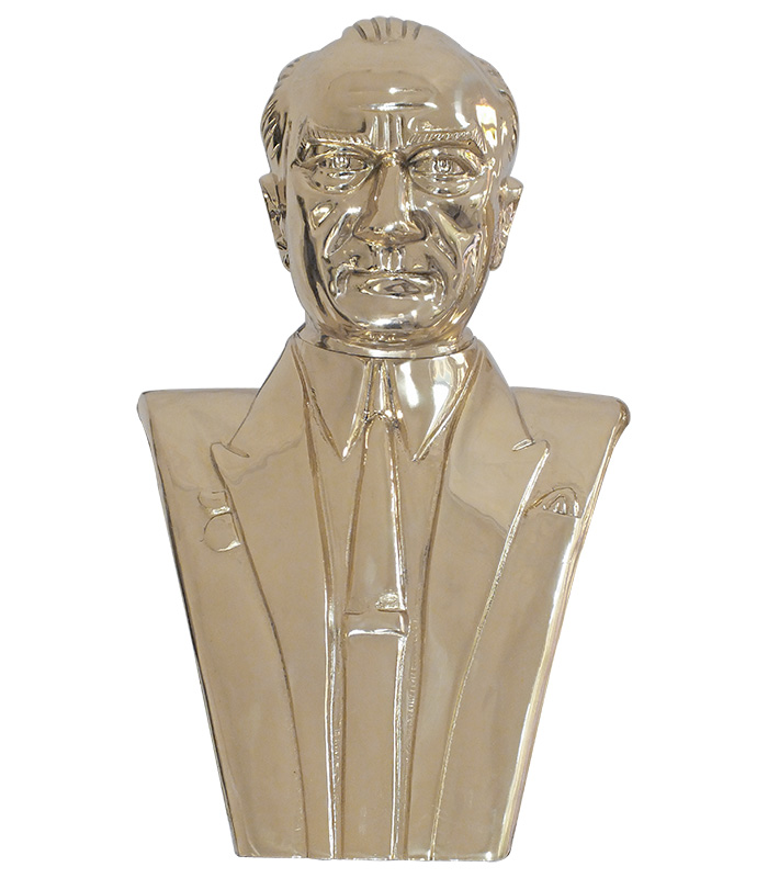 Pirinç Atatürk Büstü - 70 cm Pirinç Atatürk Büstü - 70 cm