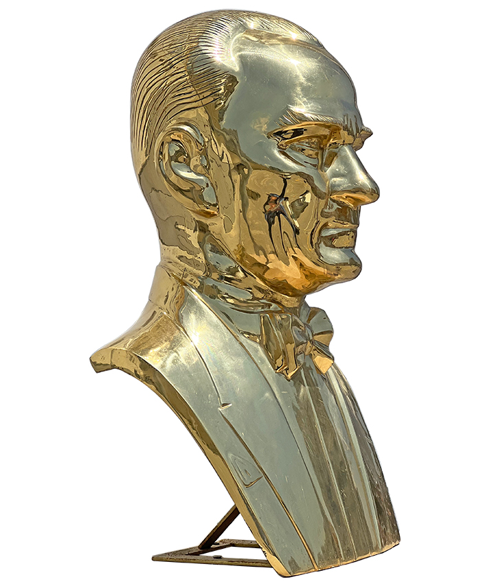 Pirinç Atatürk Büstü - 85 cm Pirinç Atatürk Büstü - 85 cm
