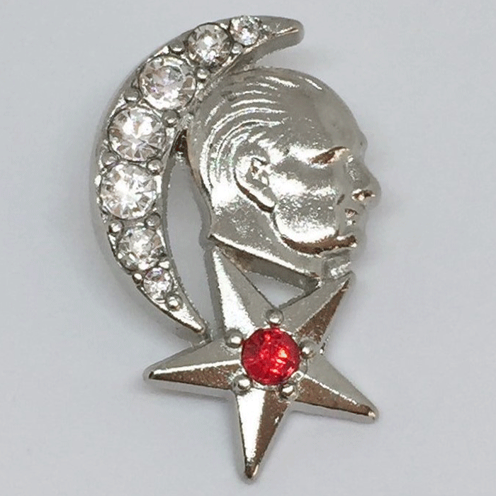 Taşlı Atatürk Yaka Rozeti - AR6 Taşlı Atatürk Yaka Rozeti - AR6