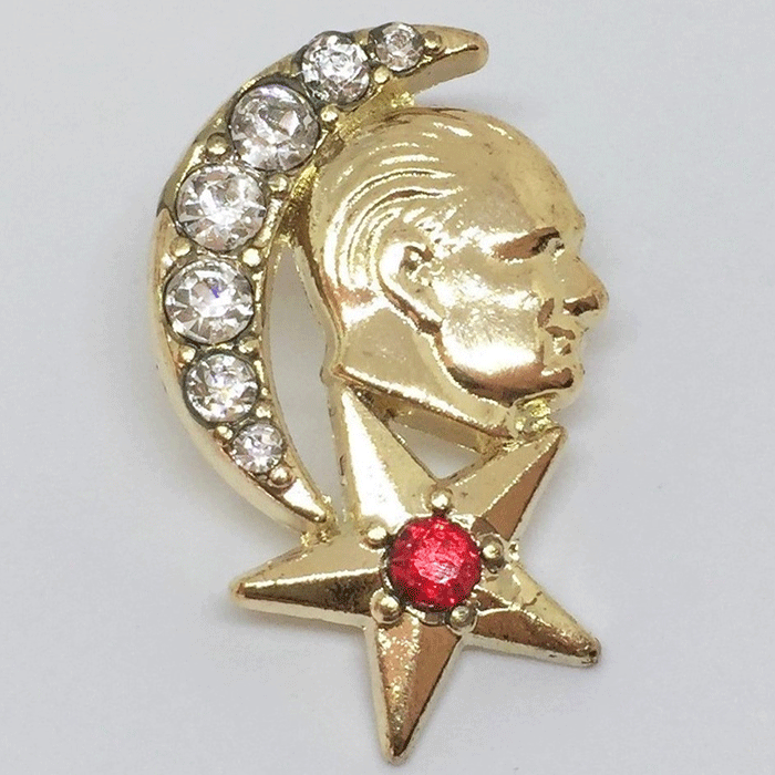 AR6 Taşlı Atatürk Yaka Rozeti AR6 Taşlı Atatürk Yaka Rozeti