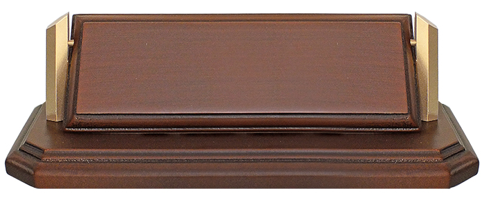 220 - Ahap Koyu Kahve Masa simlii