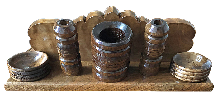 MB03 Ceviz El i Oyma zel Ahap Masa simlii