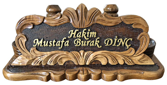 MB03 Ceviz El i Oyma zel Ahap Masa simlii