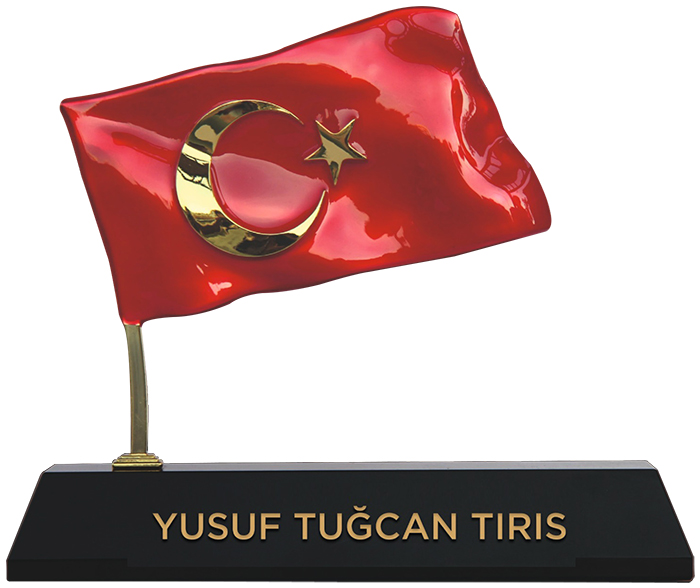 Dalgalanan Bayrakl Masa simlii KOD:BM01