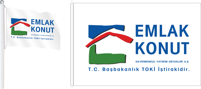 Emlak Konut GYO A.Ş. Bayrak ve Flamaları Emlak Konut GYO A.Ş. Bayrak ve Flamaları