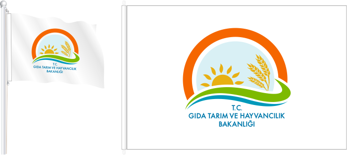 T.C. G�da, Tar�m ve Hayvanc�l�k Bakanl��� Bayrak ve Flamalar�