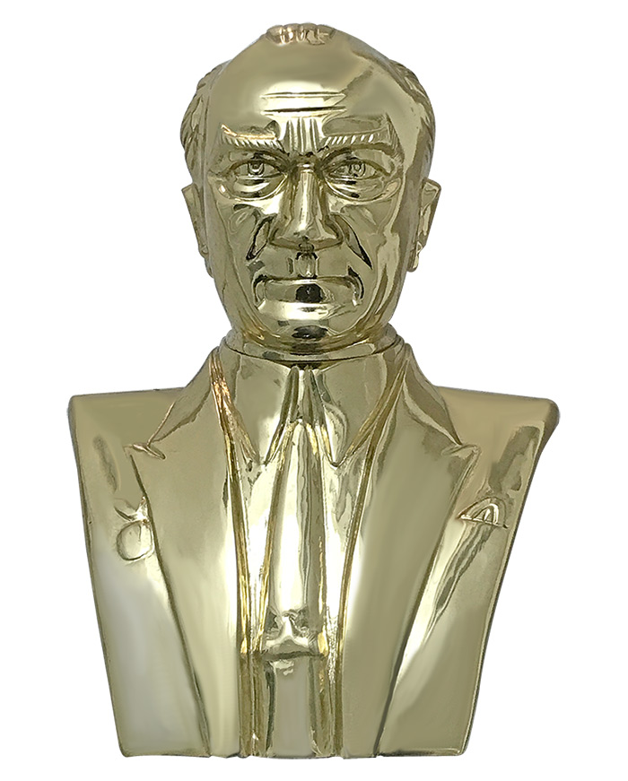 Pirinç Atatürk Büstü - 55 cm Pirinç Atatürk Büstü - 55 cm