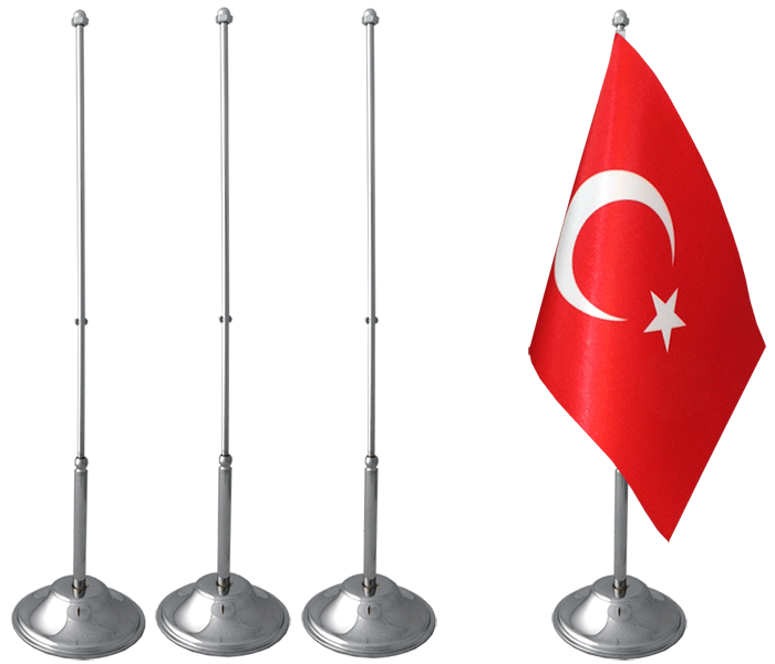 Tekli Krom-Nikel Masa Bayrak Dire�i