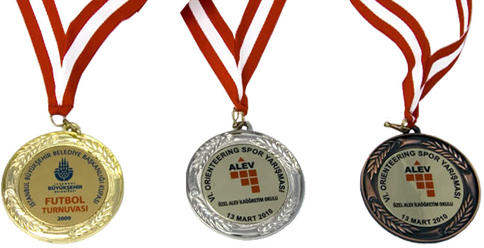 M2-İthal Madalya 7 cm Ø - Altın, Gümüş, Bronz M2-İthal Madalya 7 cm Ø - Altın, Gümüş, Bronz