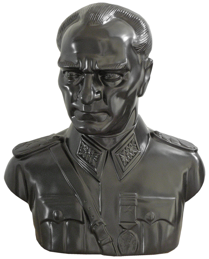 80 cm Fiberglass Maraşal Atatürk Büstü 80 cm Fiberglass Maraşal Atatürk Büstü