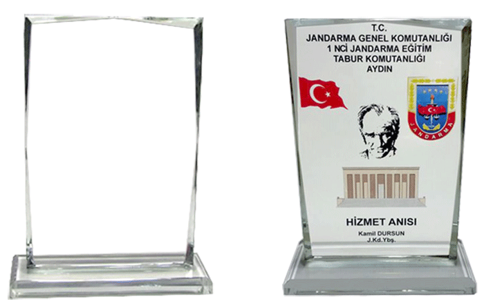P142 Kristal Plaket