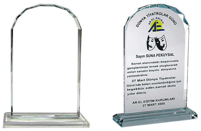 P216 Kristal Plaket