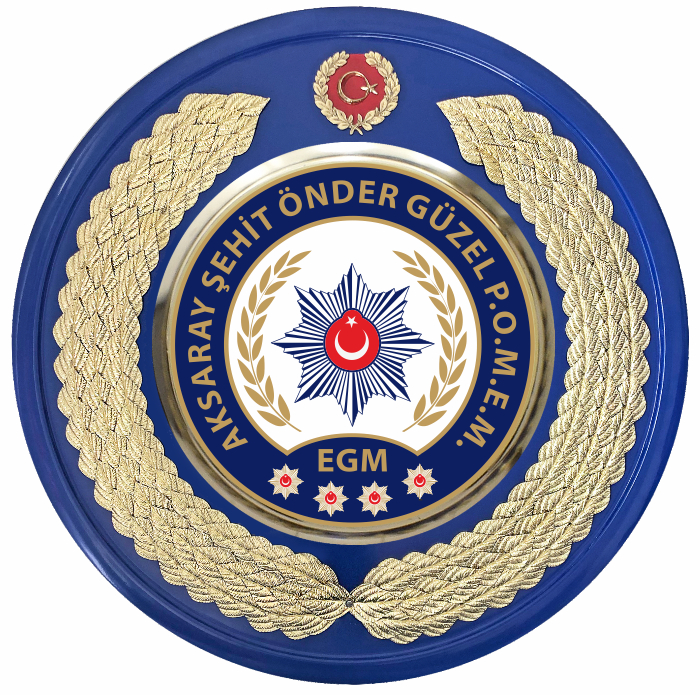 Polis Meslek Eğitim Merkezi Metal Tören Çelengi - POMEM Polis Meslek Eğitim Merkezi Metal Tören Çelengi - POMEM