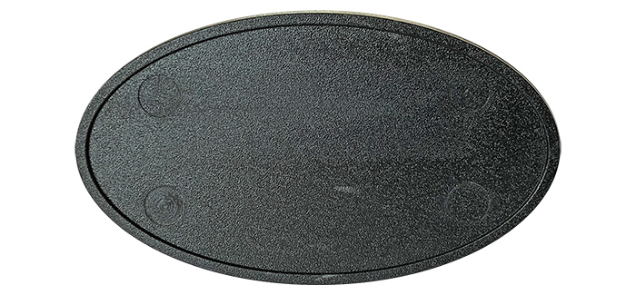 PYK05 - Alt Taban | Plastik Oval Yaka İsimliği PYK05 - Alt Taban | Plastik Oval Yaka İsimliği