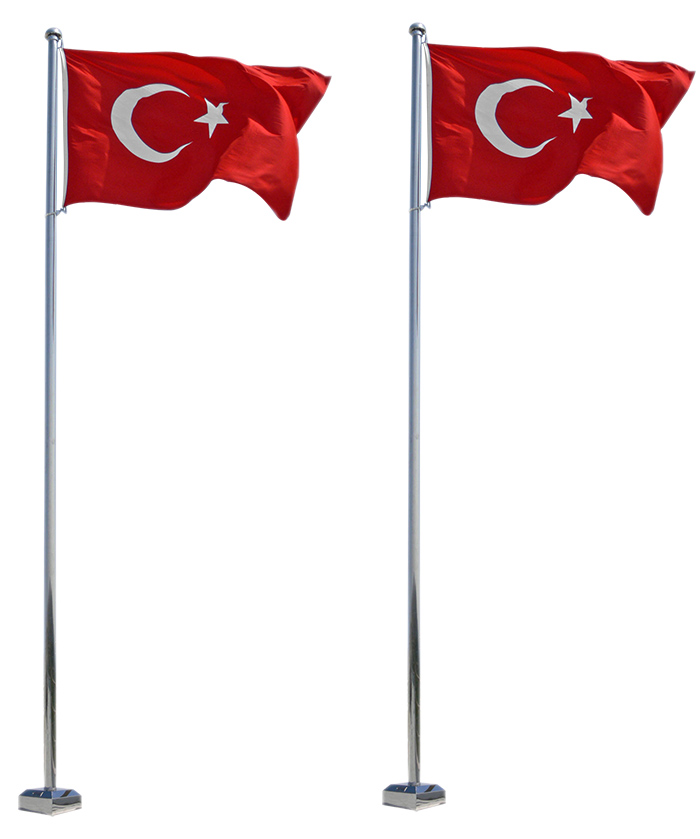 Paslanmaz D Mekan Bayrak Direi Model ve eitleri