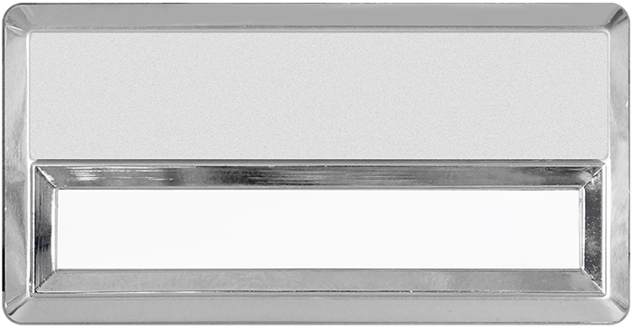 MYK06 Pencereli Metal Yaka İsimliği MYK06 Pencereli Metal Yaka İsimliği