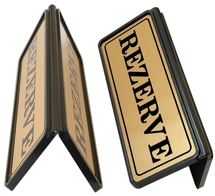 R05 - Plastik Rezerve Yazısı ve Altlığı R05 - Plastik Rezerve Yazısı ve Altlığı
