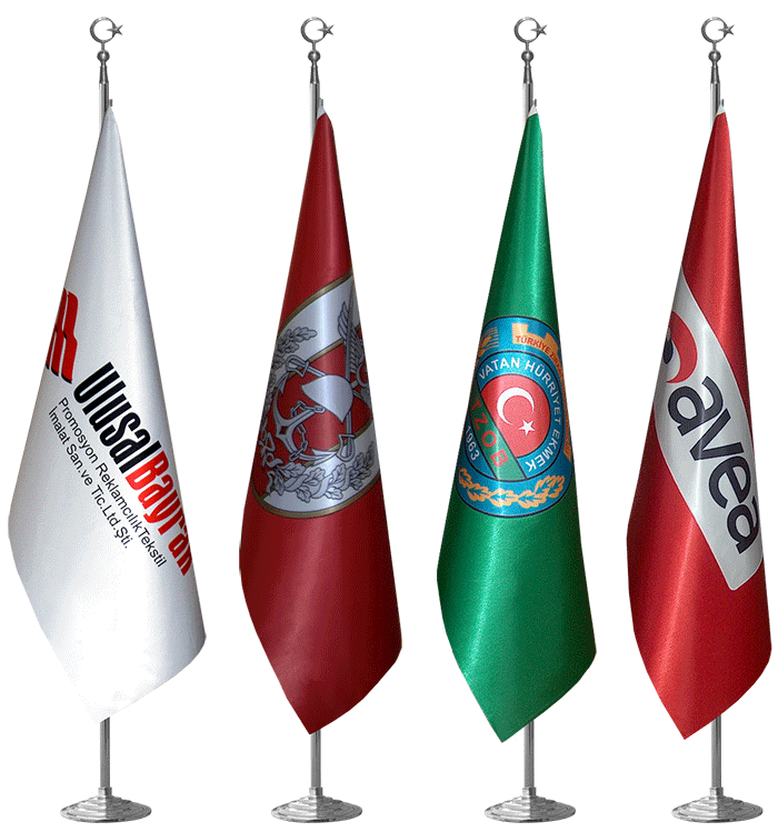 Özel Logolu Telalı Makam Bayrağı - TELALI MAKAM FLAMASI Özel Logolu Telalı Makam Bayrağı - TELALI MAKAM FLAMASI